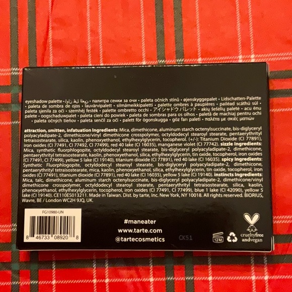 NWT Tarte maneater catitude eyeshadow palette. - Picture 2 of 4